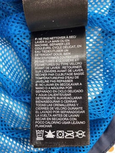 商品画像：ナイロンジャケット/S/ナイロン/NVY/無地/NF0A2RG1 4