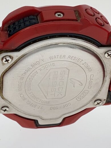 商品画像：クォーツ腕時計・G-SHOCK/デジタル/RED/RED 3
