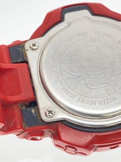 商品画像：クォーツ腕時計・G-SHOCK/デジタル/RED/RED 7