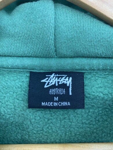 商品画像：パーカー/M/コットン/GRN/無地 3