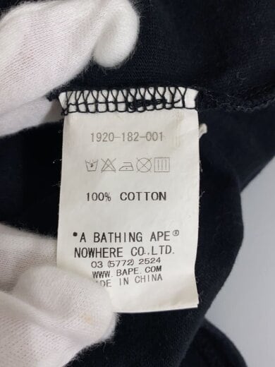 商品画像：Tシャツ/M/コットン/BLK/プリント 4