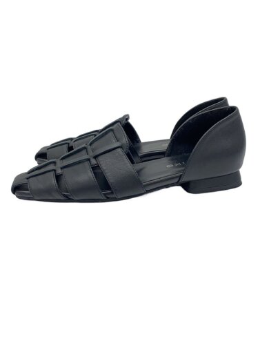 商品画像：サンダル/23cm/BLK/レザー/641210 23 1