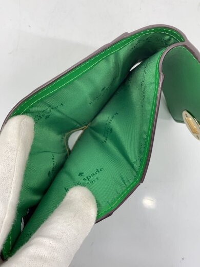 商品画像：オードリー/3つ折り財布/レザー/GRN/無地/レディース 5