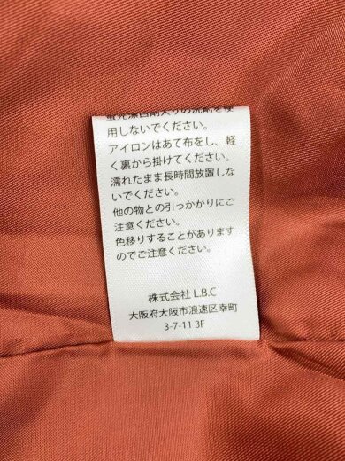 商品画像：コート/M/ポリエステル/RED/無地 5