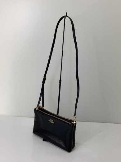 画像：COACHショルダーバッグ/レザー/BLK/F342652