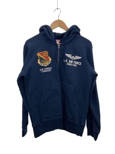 商品画像：FULLZIP PARKA LIGHTNING/ジップパーカー/L/コットン/NVY/6193487 1