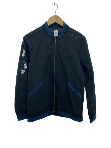 商品画像：×石黒亜矢子/阿吽猫破魔矢/スカジャン/M/ナイロン/BLK// 1