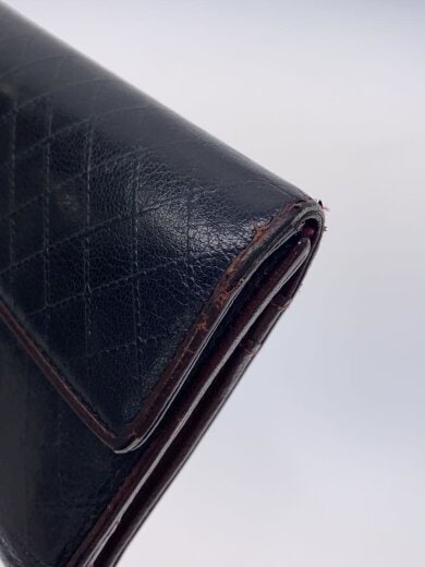 商品画像：長財布/レザー/BLK/無地/レディース 8