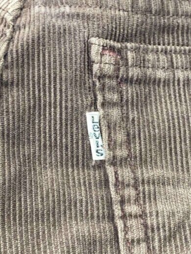 商品画像：ボトム/32/コーデュロイ/BRW/無地 5