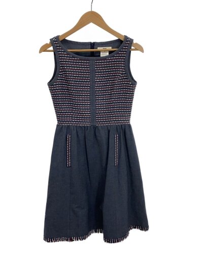 商品画像：ノースリーブワンピース/36/コットン/BLU/6126020 1