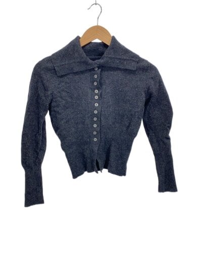 商品画像：メニーボタンカーディガン/カーディガン(厚手)/FREE/ウール/GRY/無地/GAK-24050-B 1