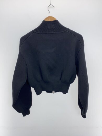 商品画像：ショートジャカードドライバーズニット/FREE/ポリエステル/BLK/GAK-23170-B 2