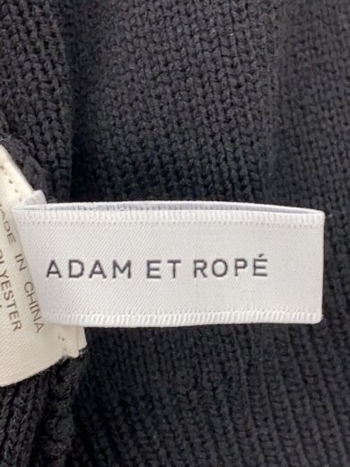 商品画像：ショートジャカードドライバーズニット/FREE/ポリエステル/BLK/GAK-23170-B 3