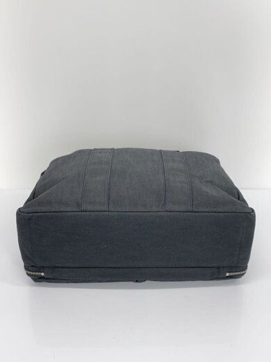 商品画像：ブリーフケース/キャンバス/GRY/無地/592-06361 4