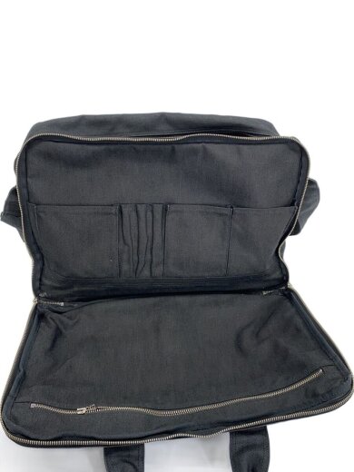 商品画像：ブリーフケース/キャンバス/GRY/無地/592-06361 7