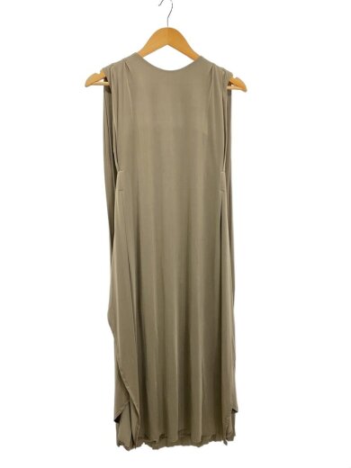 商品画像：ノースリーブワンピース/--/ポリエステル/KHK/無地 1