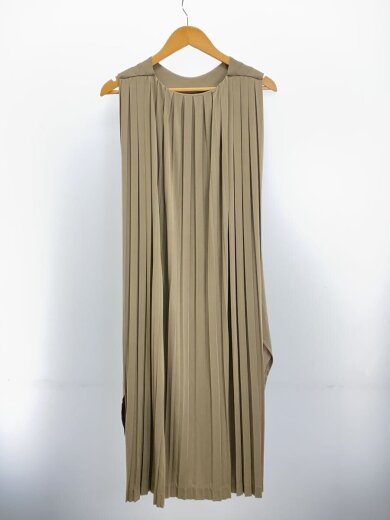 商品画像：ノースリーブワンピース/--/ポリエステル/KHK/無地 2