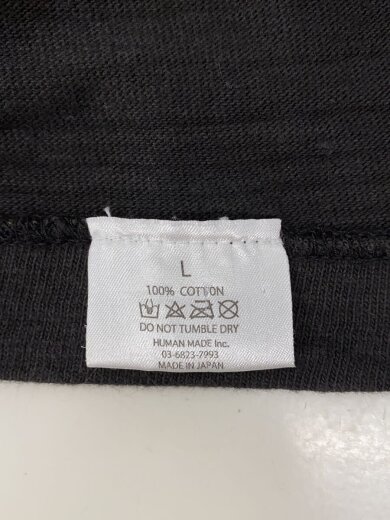 商品画像：Tシャツ/L/コットン/BLK/プリント 4