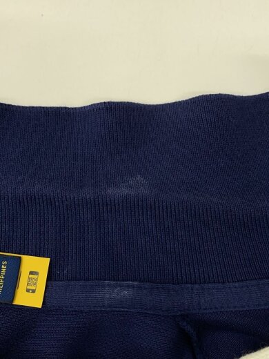 商品画像：半袖ワンピース/M/コットン/NVY/無地 7