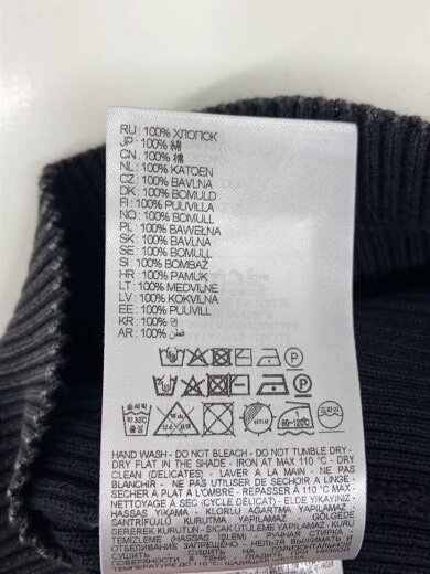 商品画像：Tシャツ/XS/コットン/BLK/無地/A16249 5
