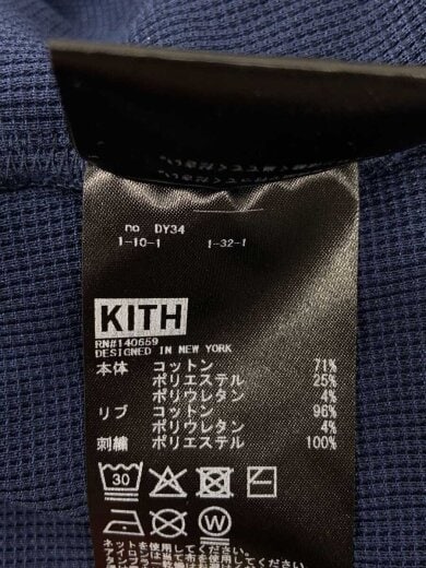 商品画像：長袖Tシャツ/M/コットン/NVY/無地/26-070-060-0001-2-0// 4