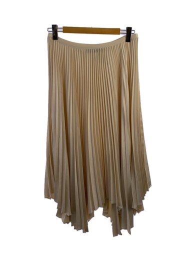 商品画像：ロングスカート/L/ポリエステル/BEG/無地// 1