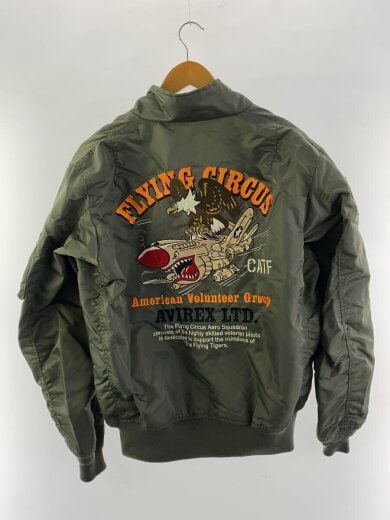 商品画像：フライトジャケット/XL/ナイロン/KHK/6102151 2