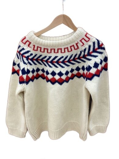 商品画像：ニット・セーター(厚手)/S/ウール/CRM/2A38Q107O 1