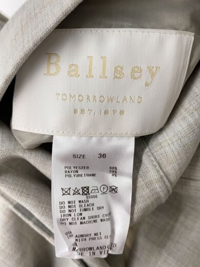 商品画像：ジレベスト/36/ポリエステル/BEG/11-07-34-07234 3