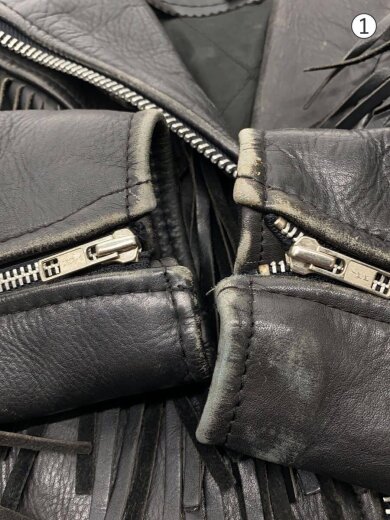 商品画像：first genuine leather/ レザージャケット・ブルゾン/--/レザー/BLK/ 5