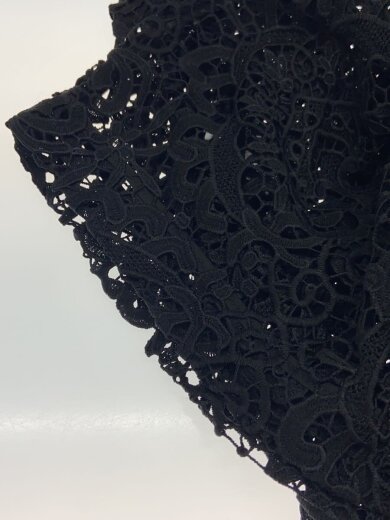 商品画像：MEDI 2WAY FLARE CHEMICAL LACE DRESS/半袖ワンピース/S/ポリエステル/BLK// 6
