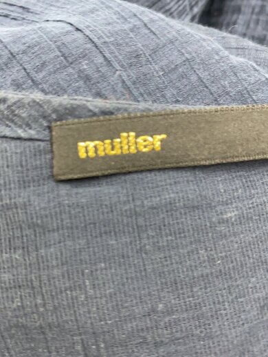 商品画像：長袖ブラウス/36/コットン/NVY/MLF19208 3