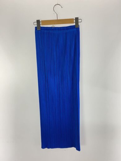 商品画像：ロングスカート/1/ポリエステル/BLU/無地/PP11-JG201 2