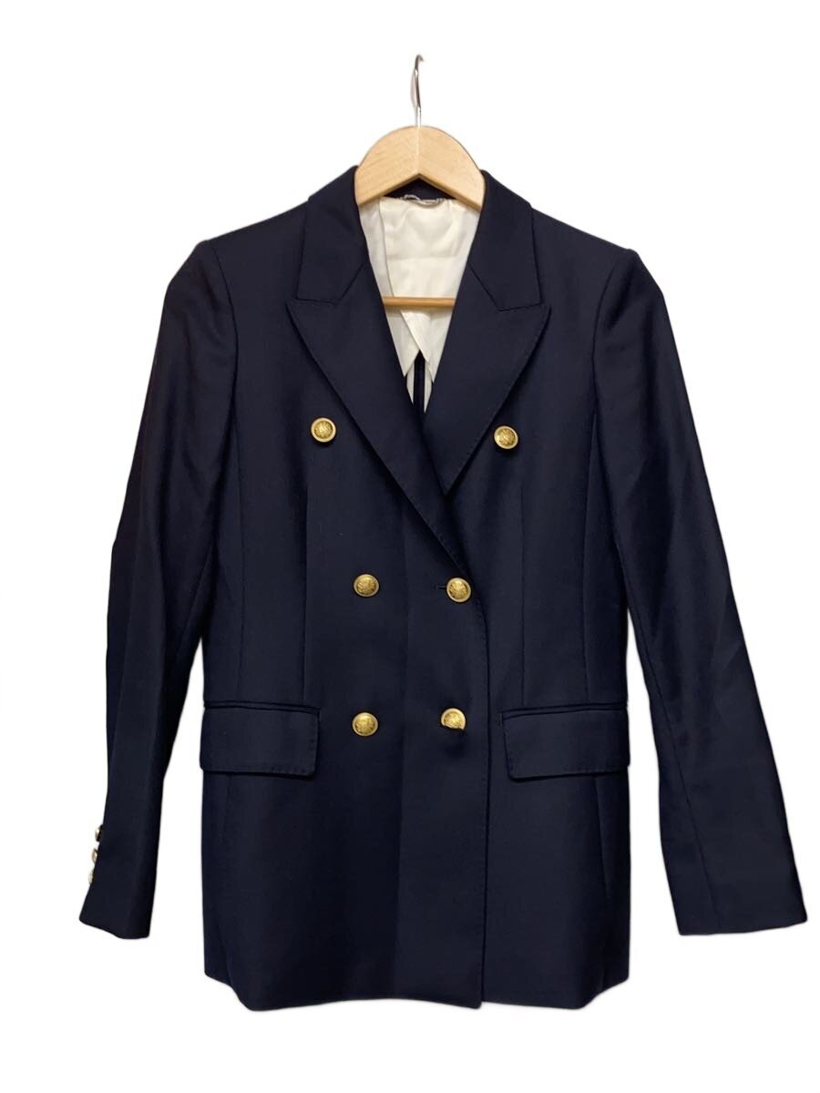 ANAYI / ダブルテーラードジャケット/紺ブレ/36/ウール/NVY/102217-10-020-65-360