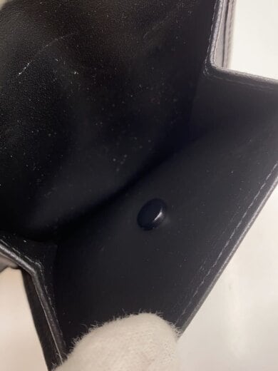 商品画像：2つ折り財布/レザー/BLK/レディース// 5