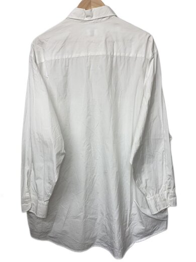 商品画像：Suvin Workshirts/オーバーサイス長袖シャツ/3/コットン/WHT/23-050-HL-8030-1 2