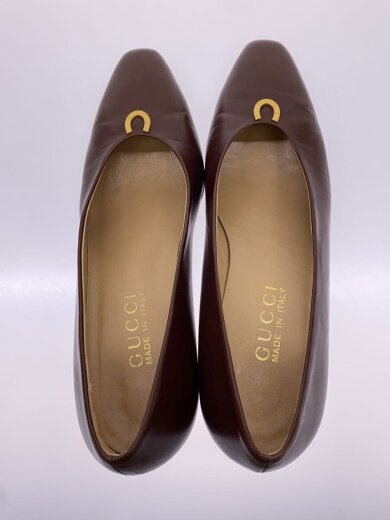 商品画像：オールドグッチ/パンプス/23.5cm/BRW/レザー/2284// 3