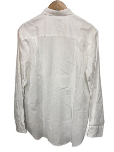 商品画像：高島縮20/20シャツ/XL/コットン/WHT/ツクモ/日本製/ 2