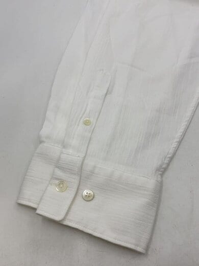 商品画像：高島縮20/20シャツ/XL/コットン/WHT/ツクモ/日本製/ 6