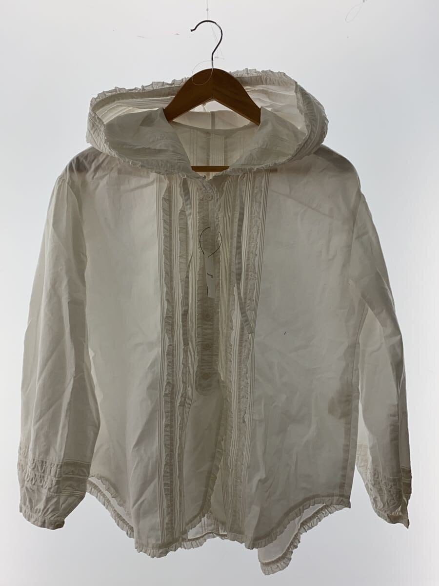 PINK HOUSE / 長袖ブラウス/FREE/コットン/WHT/無地/PO144FB31