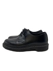 ローカットスニーカー/UK4/BLK/レザー/1461/SMOOTH