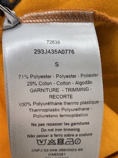 商品画像：ジャケット/S/ポリエステル/ORN/無地/293J435A0776 4