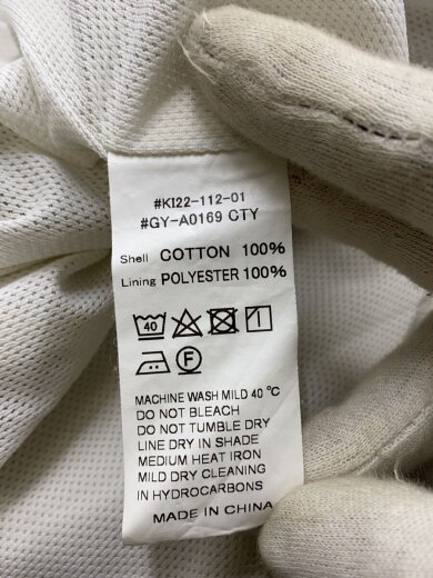 商品画像：ハリントンジャケット/S/コットン/CRM/GY-A0169 4