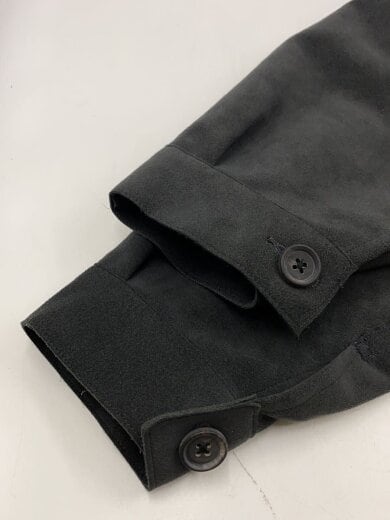 画像：EDIFICEカバーオール/1/フェイクレザー/GRY/無地/21-011-300-1000-3-04