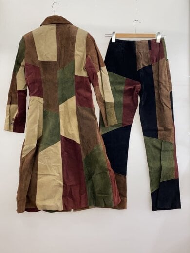 商品画像：SNAKE　TREE/BODY　BEAUTY/パッチワークセットアップ/FREE/スウェード/マルチカラー 2