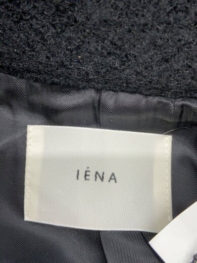 商品画像：プードルボンディングブルゾンコート/36/BLK/無地/24-020-900-1050-3-0 3