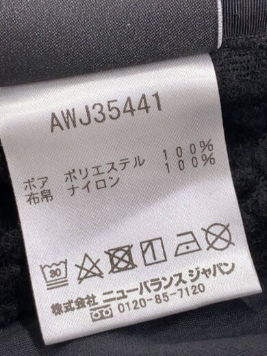 商品画像：リバーシブルボアコート/M/ポリエステル/BLK/無地/AWJ35441 4