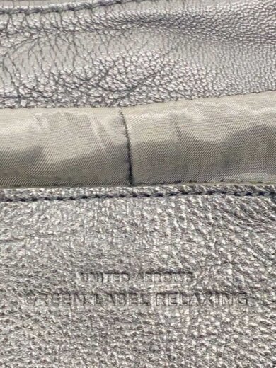 商品画像：ダブルライダースジャケット/38/羊革/BLK/無地/3625－199－1098 3