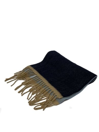 商品画像：マフラー/カシミア/BLU/無地/メンズ/カシミヤ/マルチカラー 1