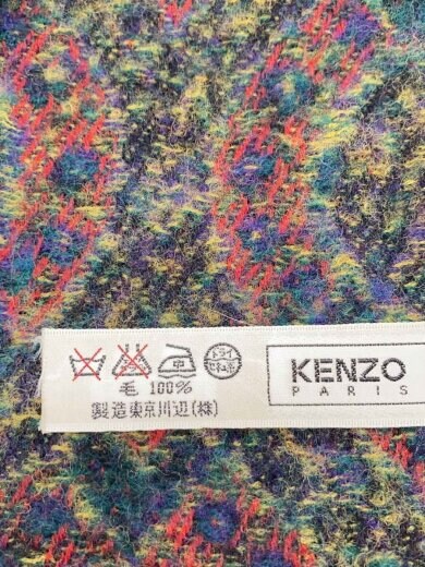 商品画像：マフラー/ウール/マルチカラー/総柄/レディース 3